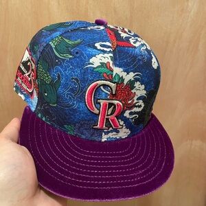 Myfitteds Colorado Rockies elite series koi pond sublimated print 25th anniversa